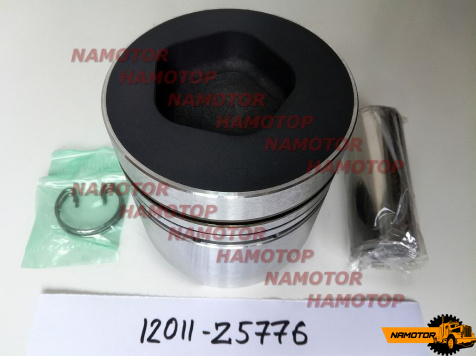 Поршень ДВС NISSAN FE6-T "STD" 24V. 12011-Z5776, 12011-Z5506. 12011-Z5968 D= "звездочка", смещенная. ALFIN- 